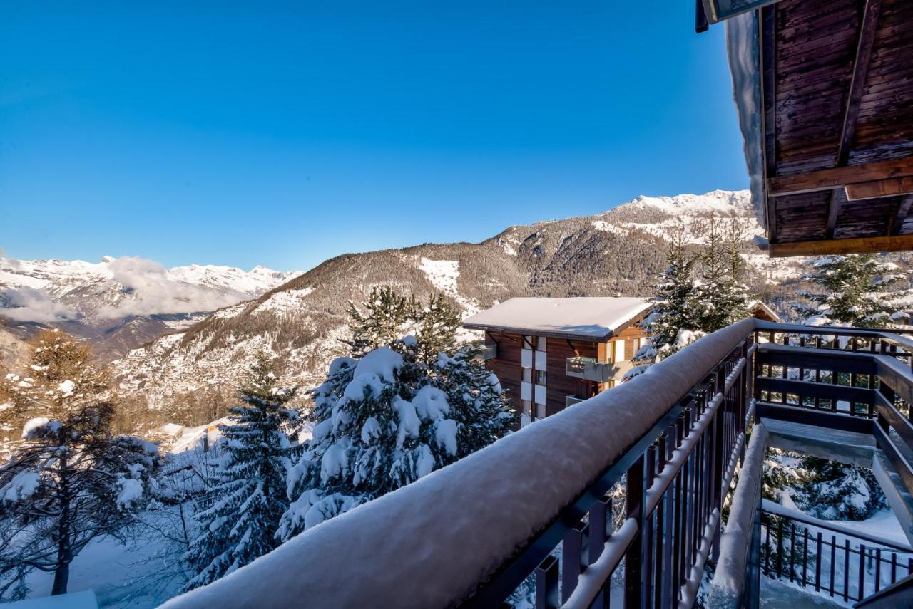 Appartement O Bouleau La Tzoumaz Extérieur photo